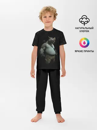 Детская пижама с брюками / Рокстеди | Черепашки-ниндзя