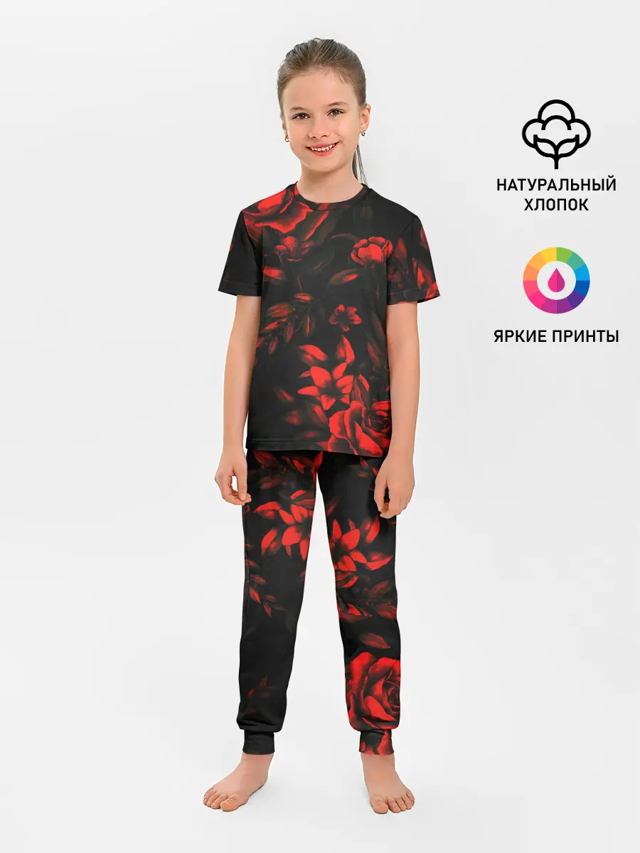 Детская пижама с брюками / ROSES | РОЗЫ