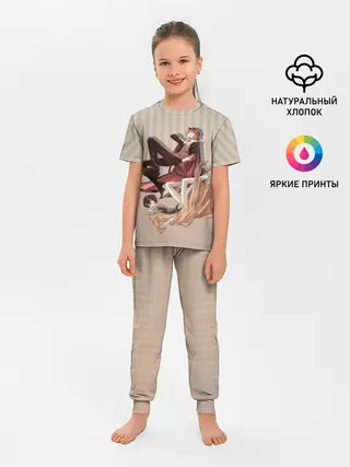 Детская пижама с брюками / Дазай и ЧУя