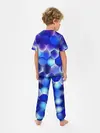 Детская пижама с брюками / Синяя чешуя змеи