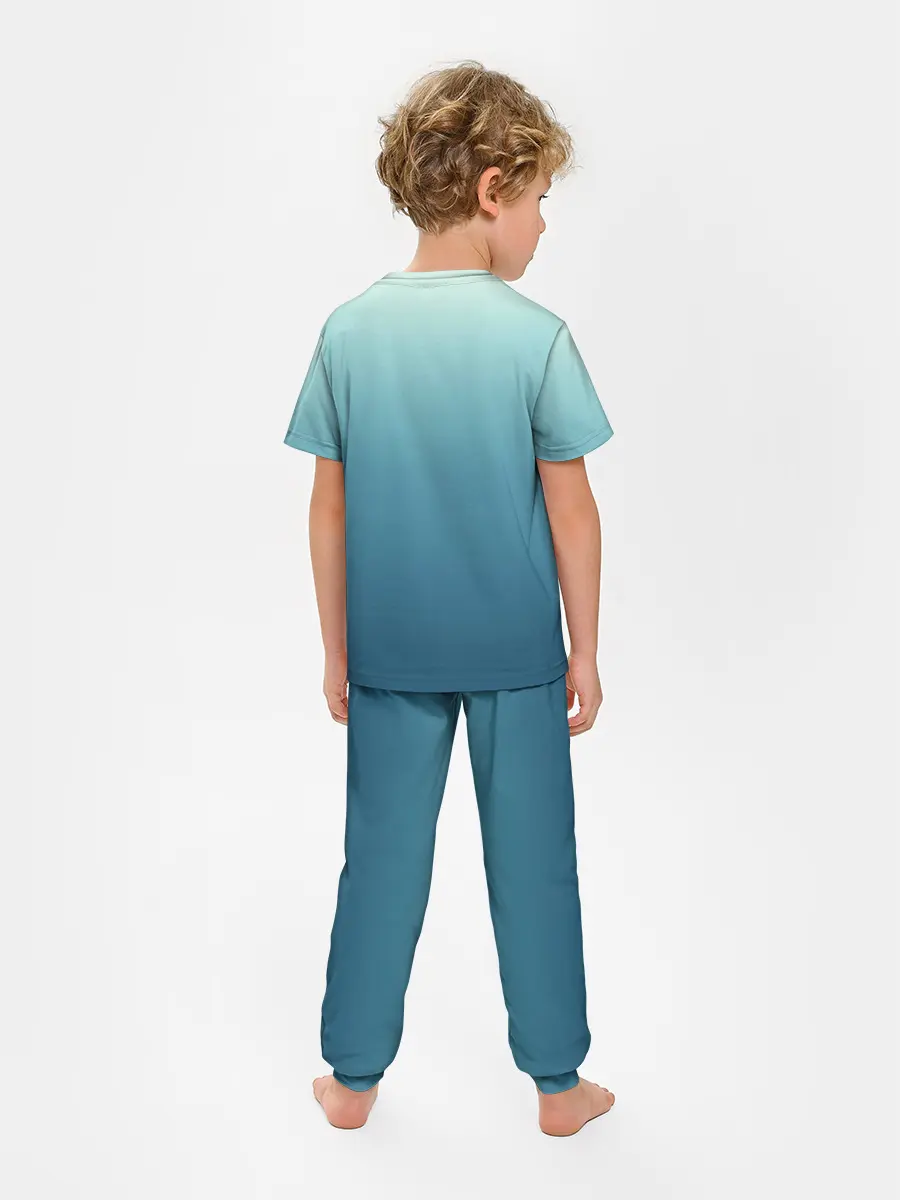 Детская пижама с брюками / Тихиро целует Хаку