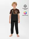 Детская пижама с брюками / Мантия Чёрный Бык