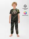 Детская пижама с брюками / Медведь