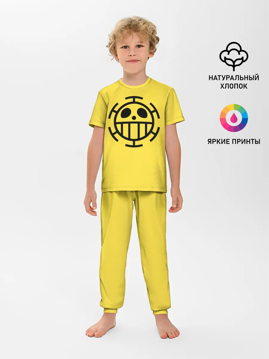 Детская пижама с брюками / Как у Трафальгара Ло One Piece