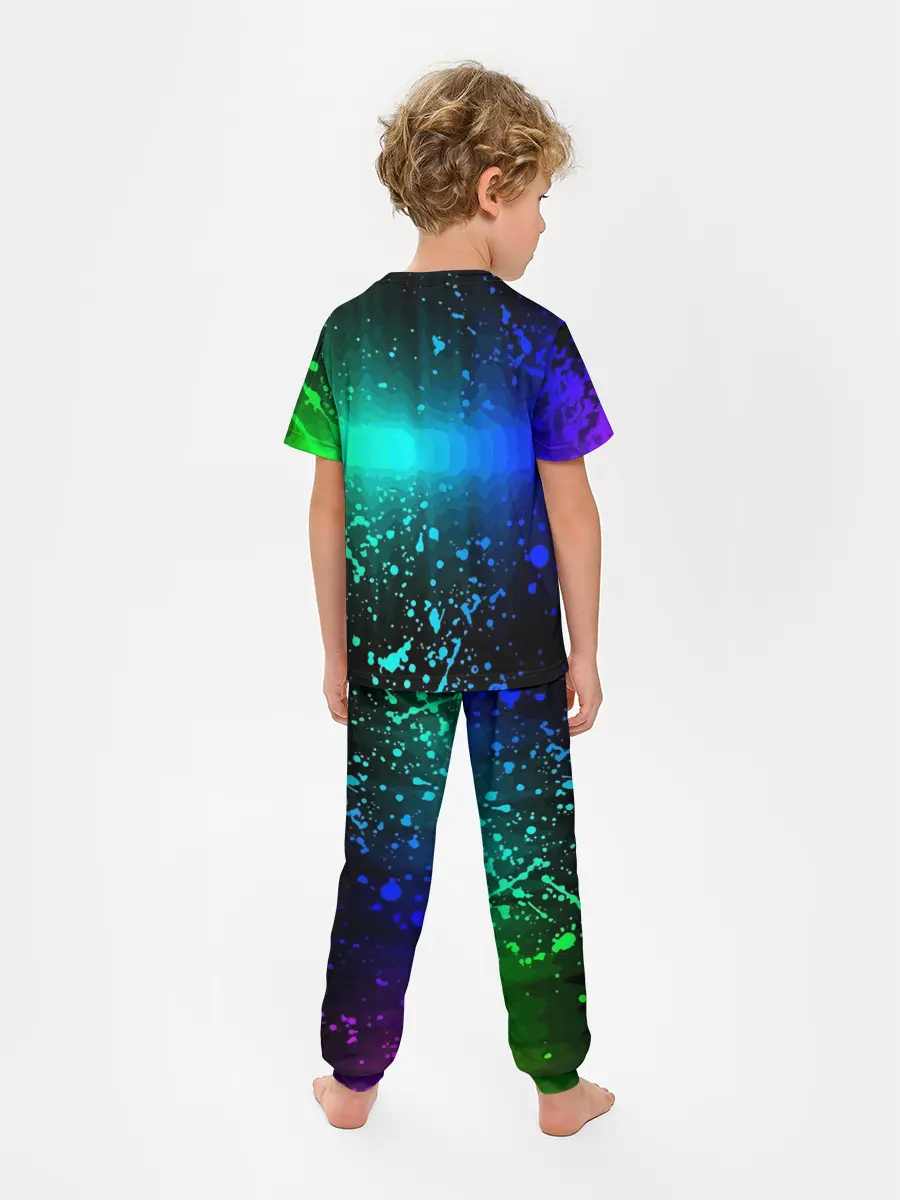 Детская пижама с брюками / Neon