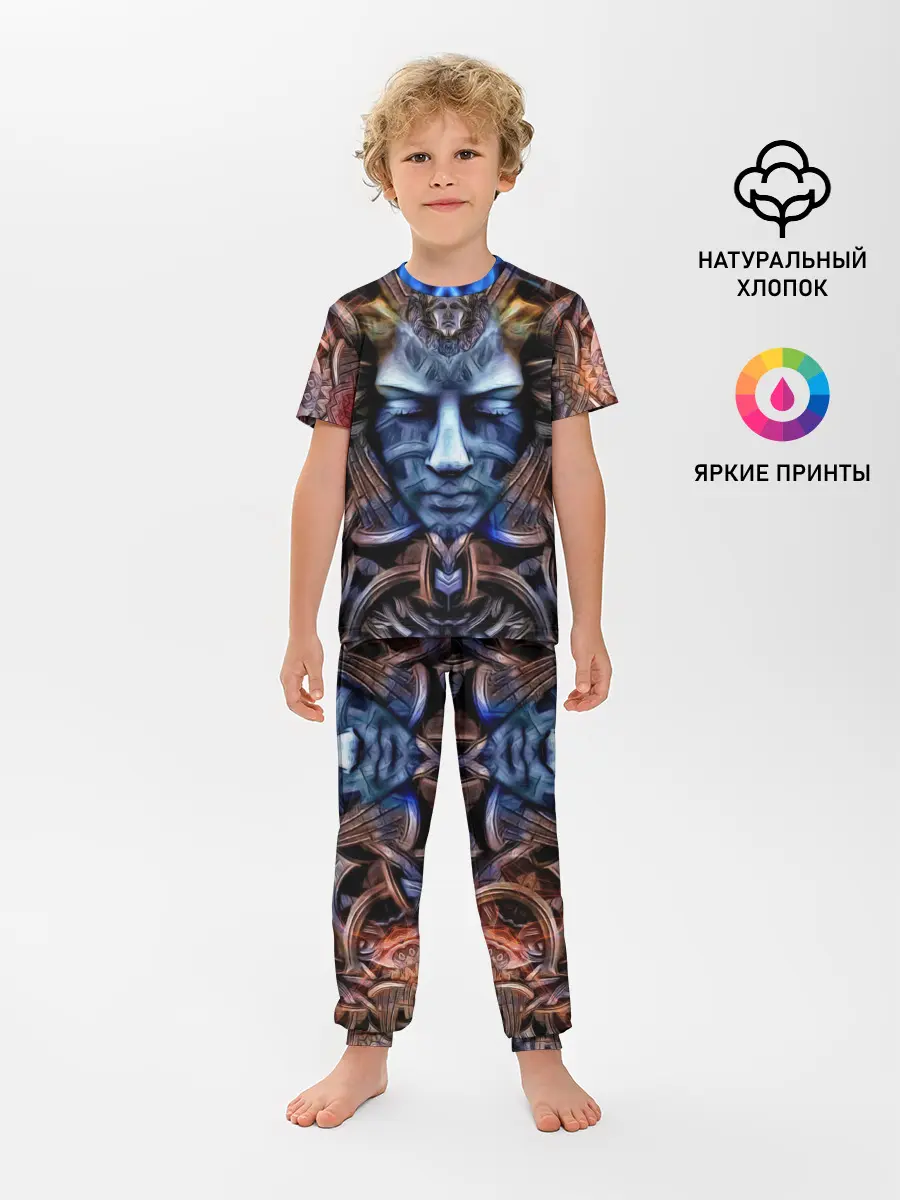 Детская пижама с брюками / MEGABUDDA