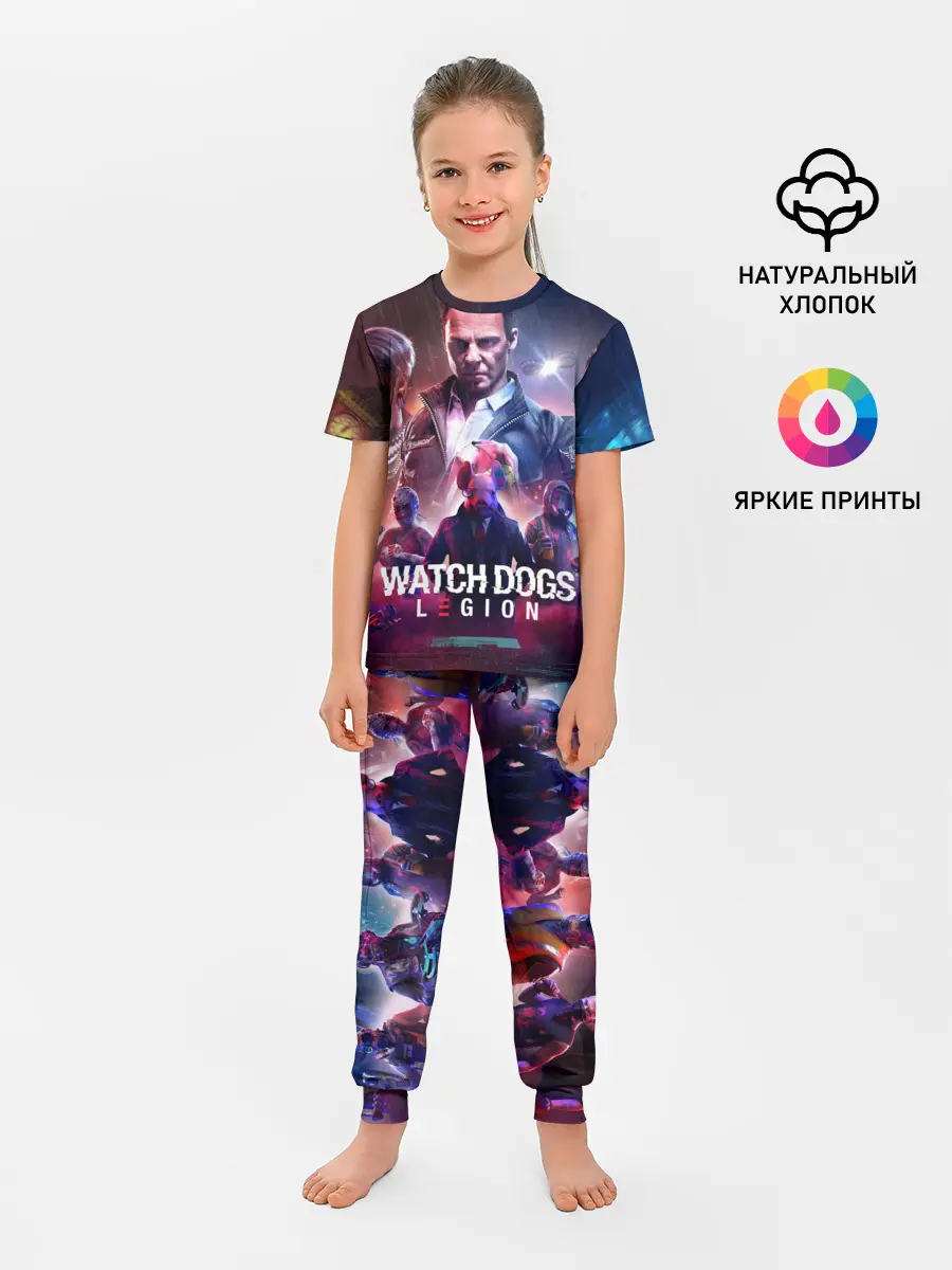 Детская пижама с брюками / WATCH DOGS:LEGION