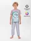 Детская пижама с брюками / водный дракон