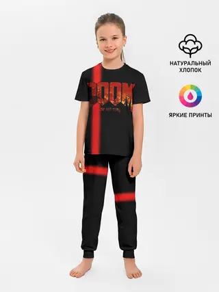 Детская пижама с брюками / Doom | Rip and Tear