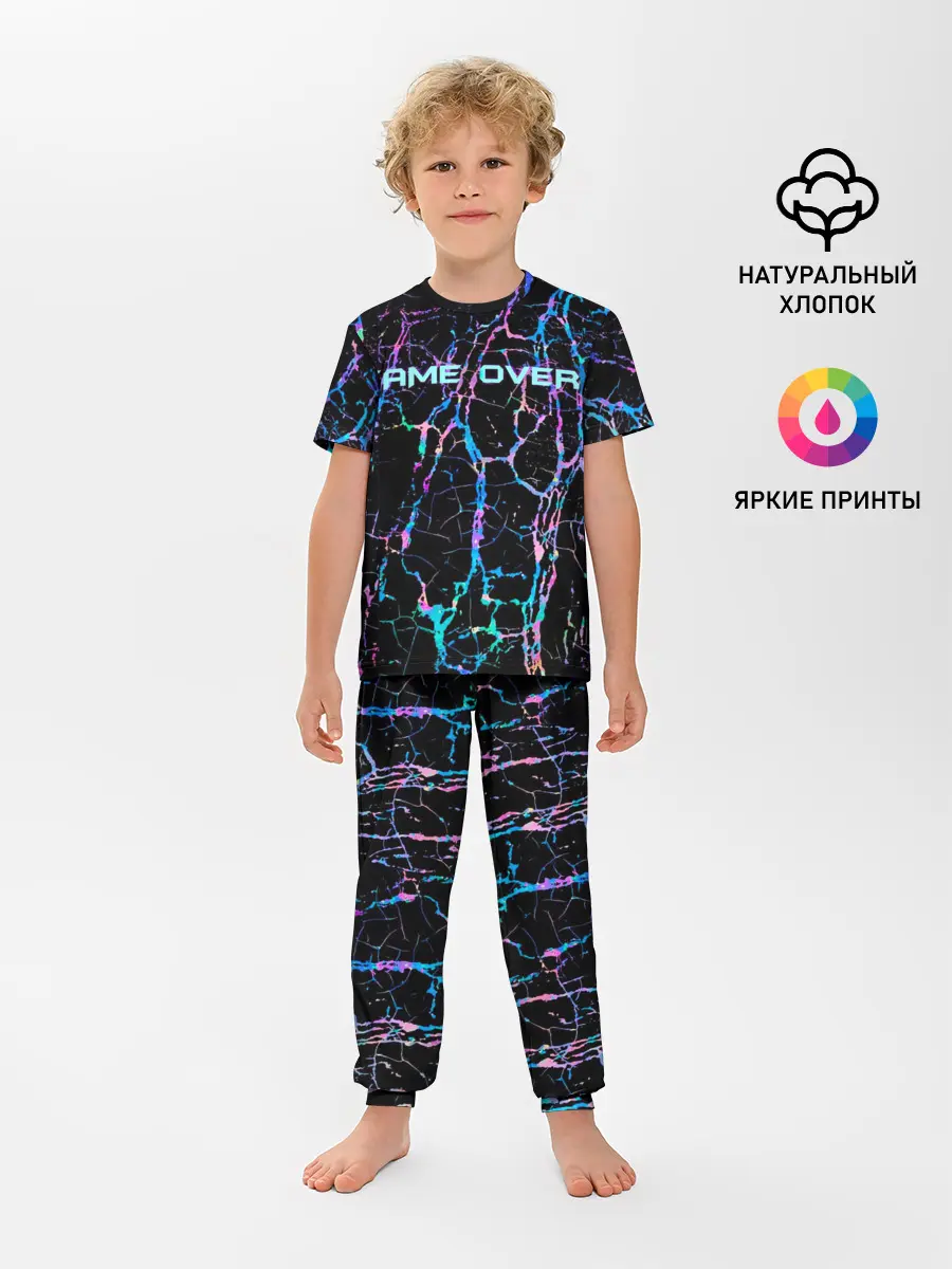 Детская пижама с брюками / Game Over