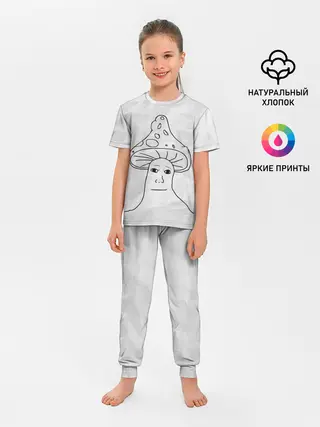 Детская пижама с брюками / Шрумджек | Shroomjak | Мем