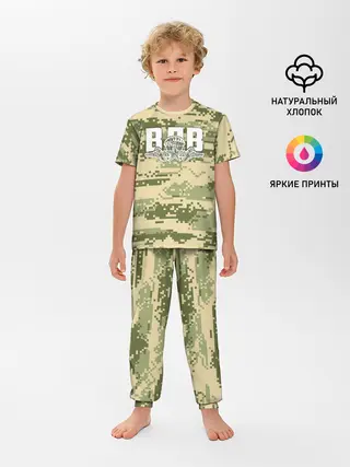 Детская пижама с брюками / ВДВ
