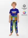 Детская пижама с брюками / Sonic.