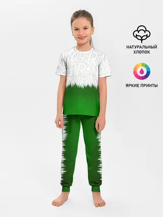 Детская пижама с брюками / GREEN POWER