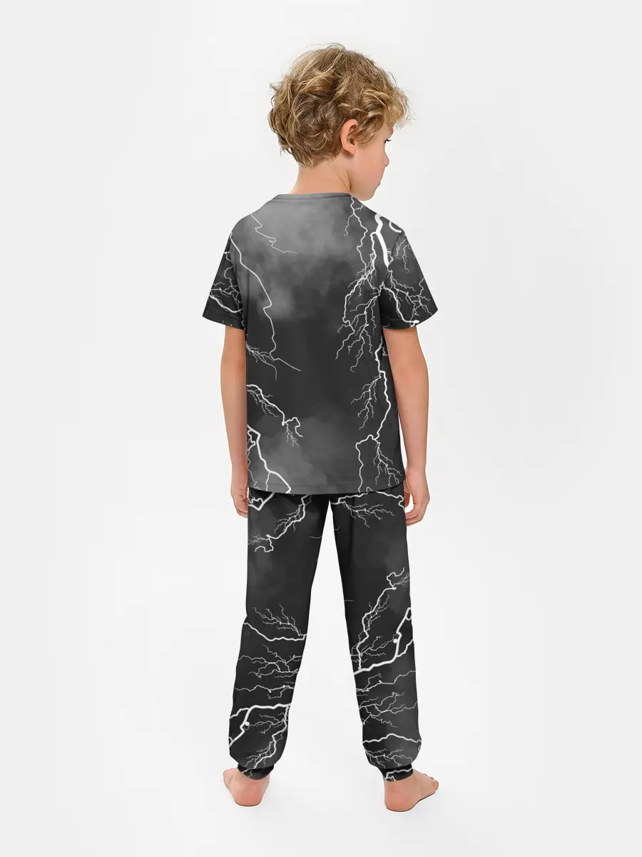 Детская пижама с брюками / METALLICA РАЗРЯД МОЛНИИ