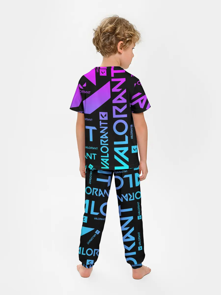 Детская пижама с брюками / Valorant
