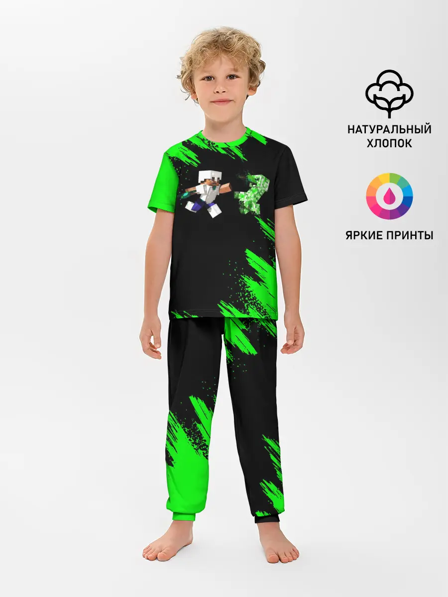 Детская пижама с брюками / MINECRAFT