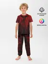Детская пижама с брюками / Red-n-black okto
