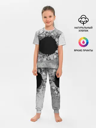Детская пижама с брюками / Сквозная дыра