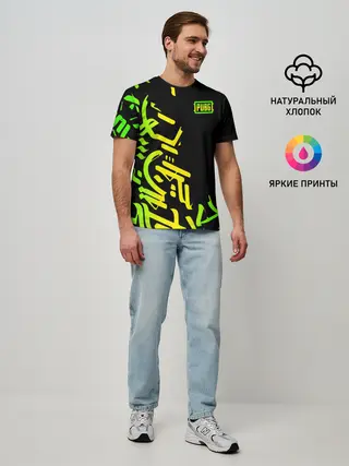 Мужская базовая футболка / PUBG