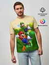 Мужская базовая футболка / 3DMario