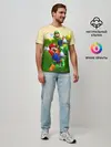 Мужская базовая футболка / 3DMario