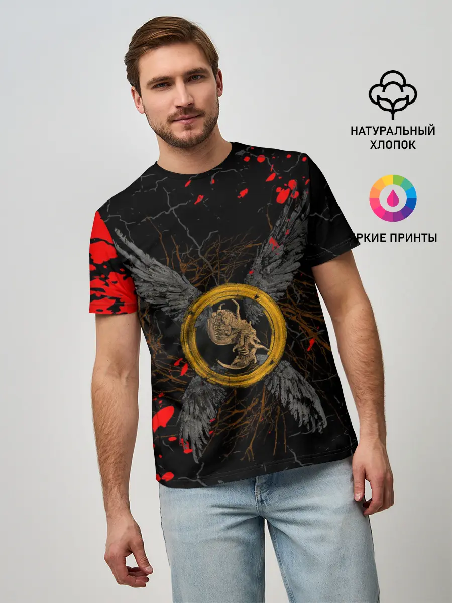 Мужская базовая футболка / RESIDENT EVIL 8 / СИМВОЛИКА