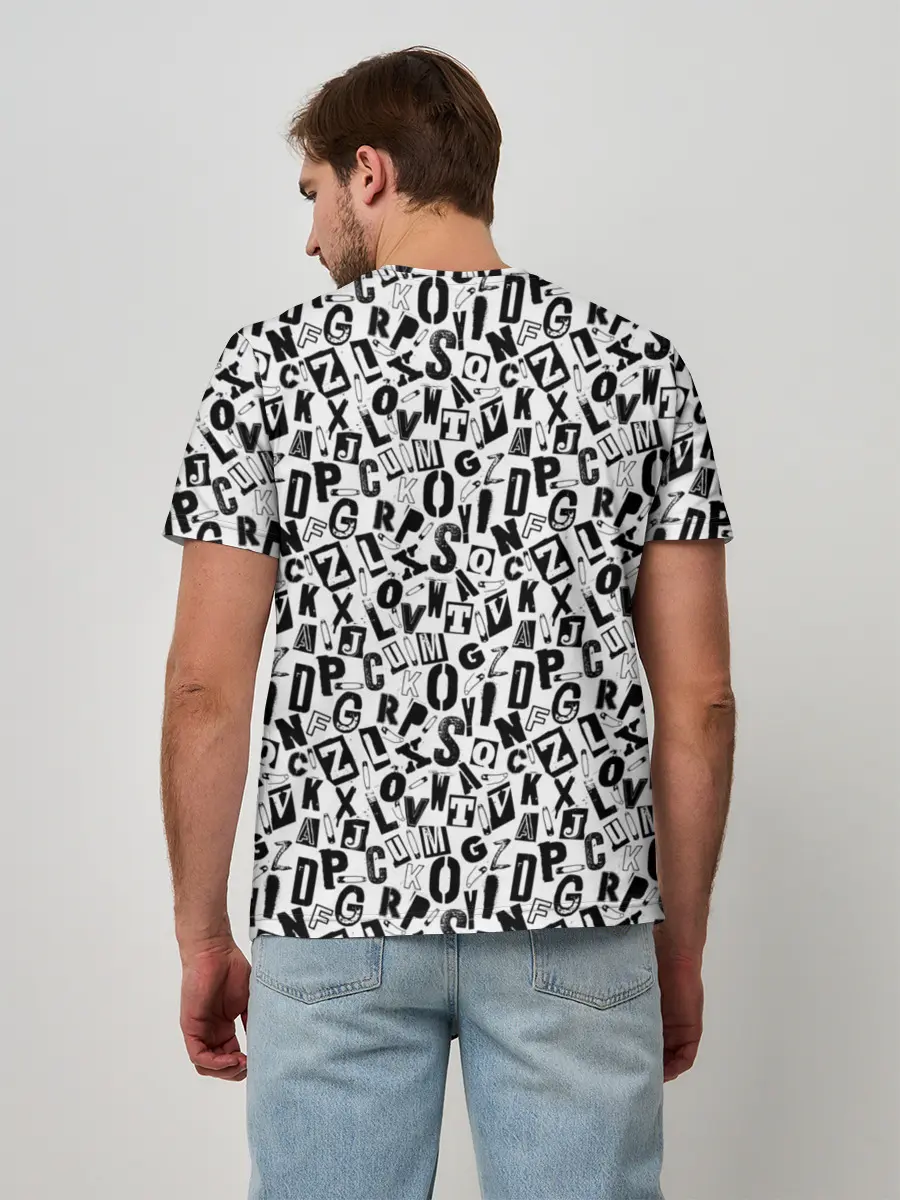 Мужская базовая футболка / Панк