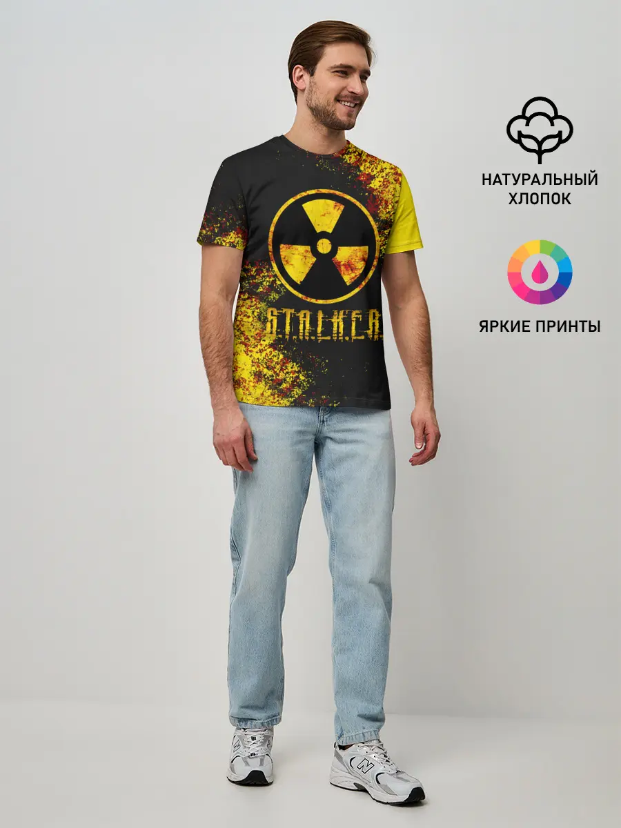 Мужская базовая футболка / S.T.A.L.K.E.R.