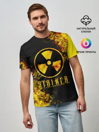 Мужская базовая футболка / S.T.A.L.K.E.R.