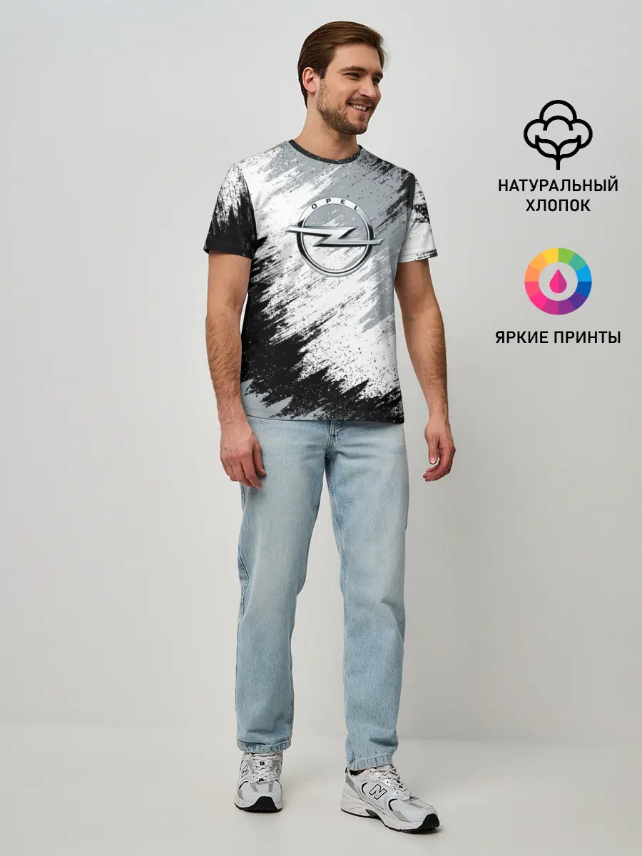 Мужская базовая футболка / OPEL