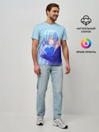 Мужская базовая футболка / Slime