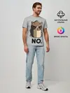 Мужская базовая футболка / NO.