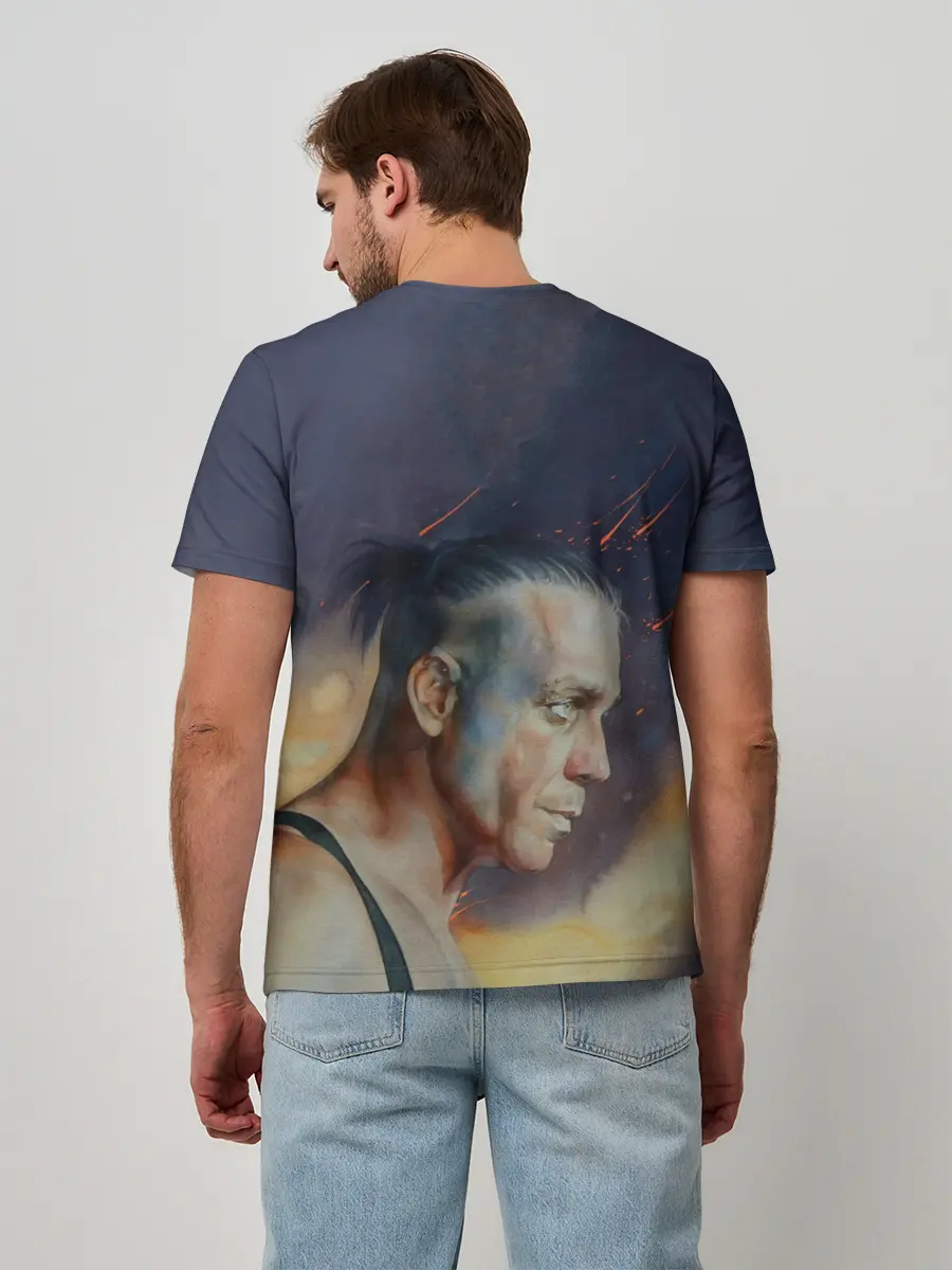 Мужская базовая футболка / Rammstein