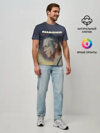 Мужская базовая футболка / Rammstein