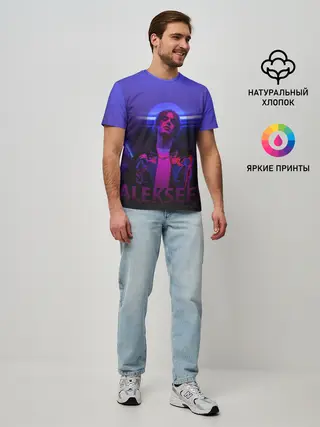 Мужская базовая футболка / ALEKSEEV