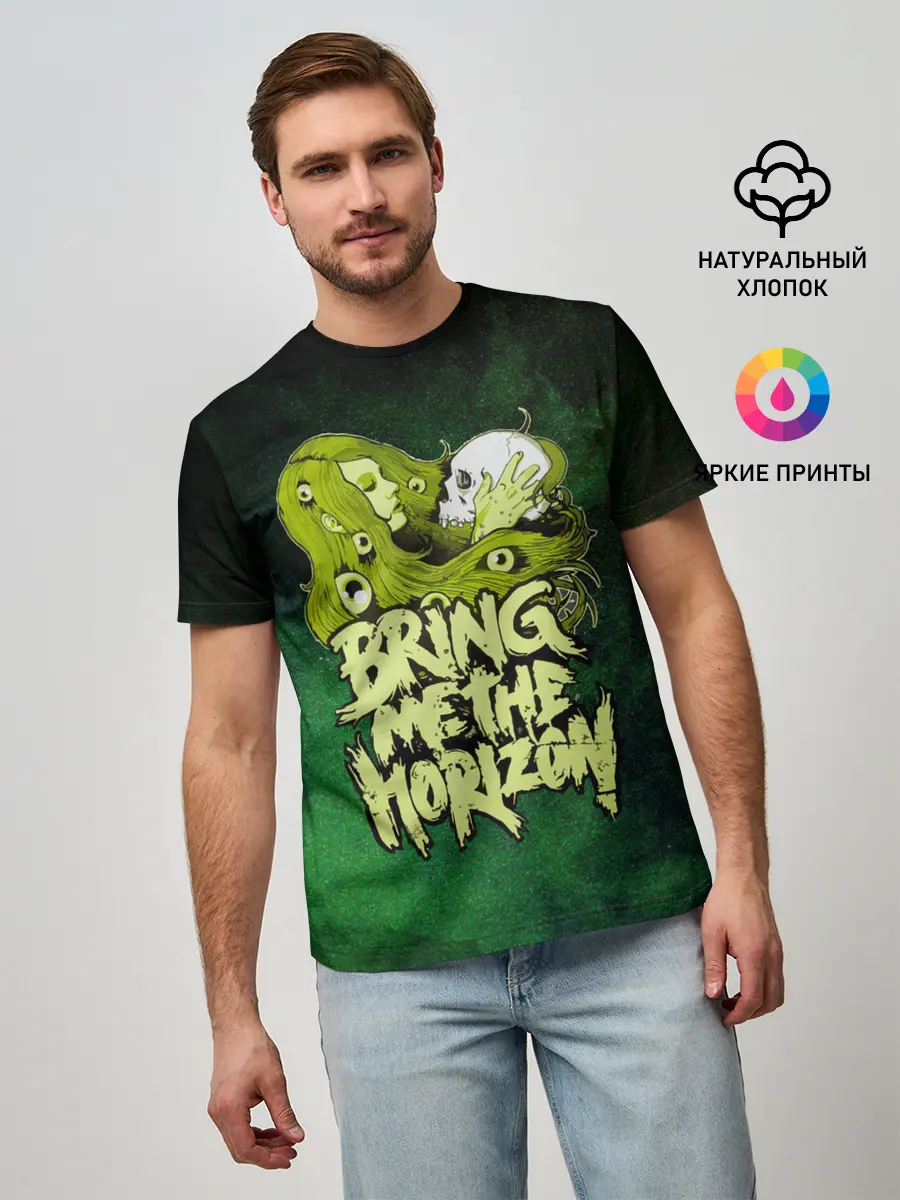 Мужская базовая футболка / Bring me the Horizon