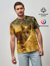 Мужская базовая футболка / Рыжая Лиса