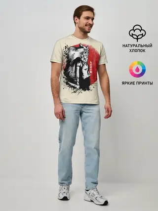 Мужская базовая футболка / Принцесса Мононоке