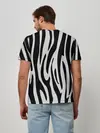 Мужская базовая футболка / Zebra