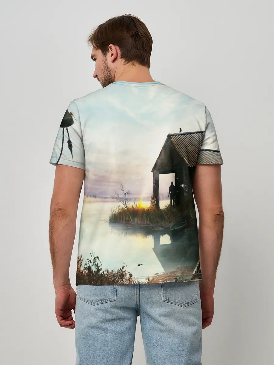 Мужская базовая футболка / STALKER