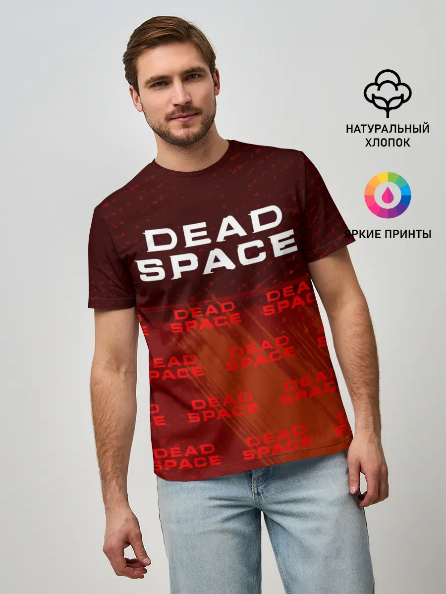 Мужская базовая футболка / Дэд Спейс - Краска