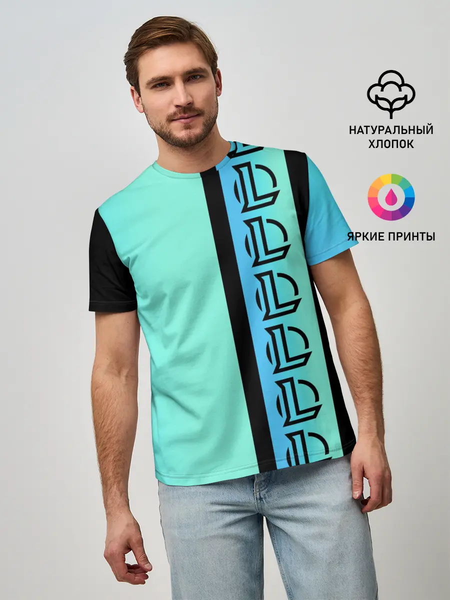 Мужская базовая футболка / League Of Legends