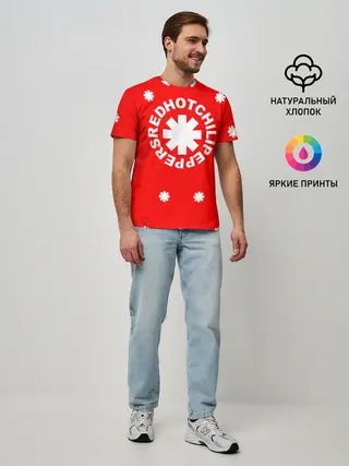 Мужская базовая футболка / RED HOT CHILI PEPPERS