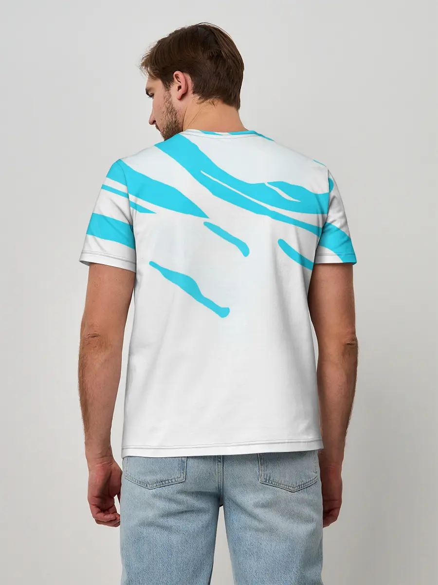 Мужская базовая футболка / Опасный Рю