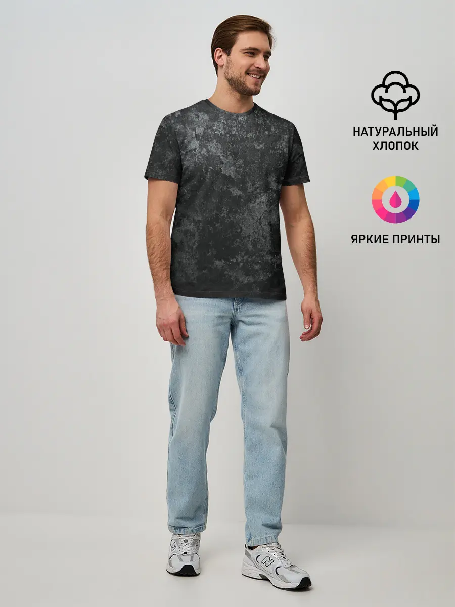 Мужская базовая футболка / ГРАНЖ | GRUNGE