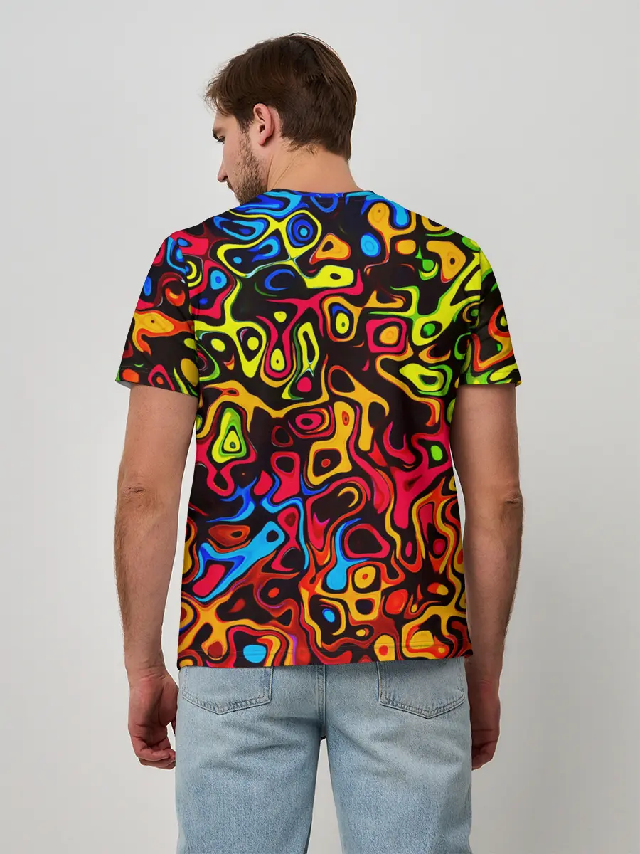 Мужская базовая футболка / LIQUID