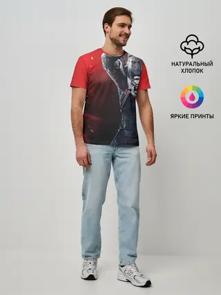 Мужская базовая футболка / ВЕДЬМАК