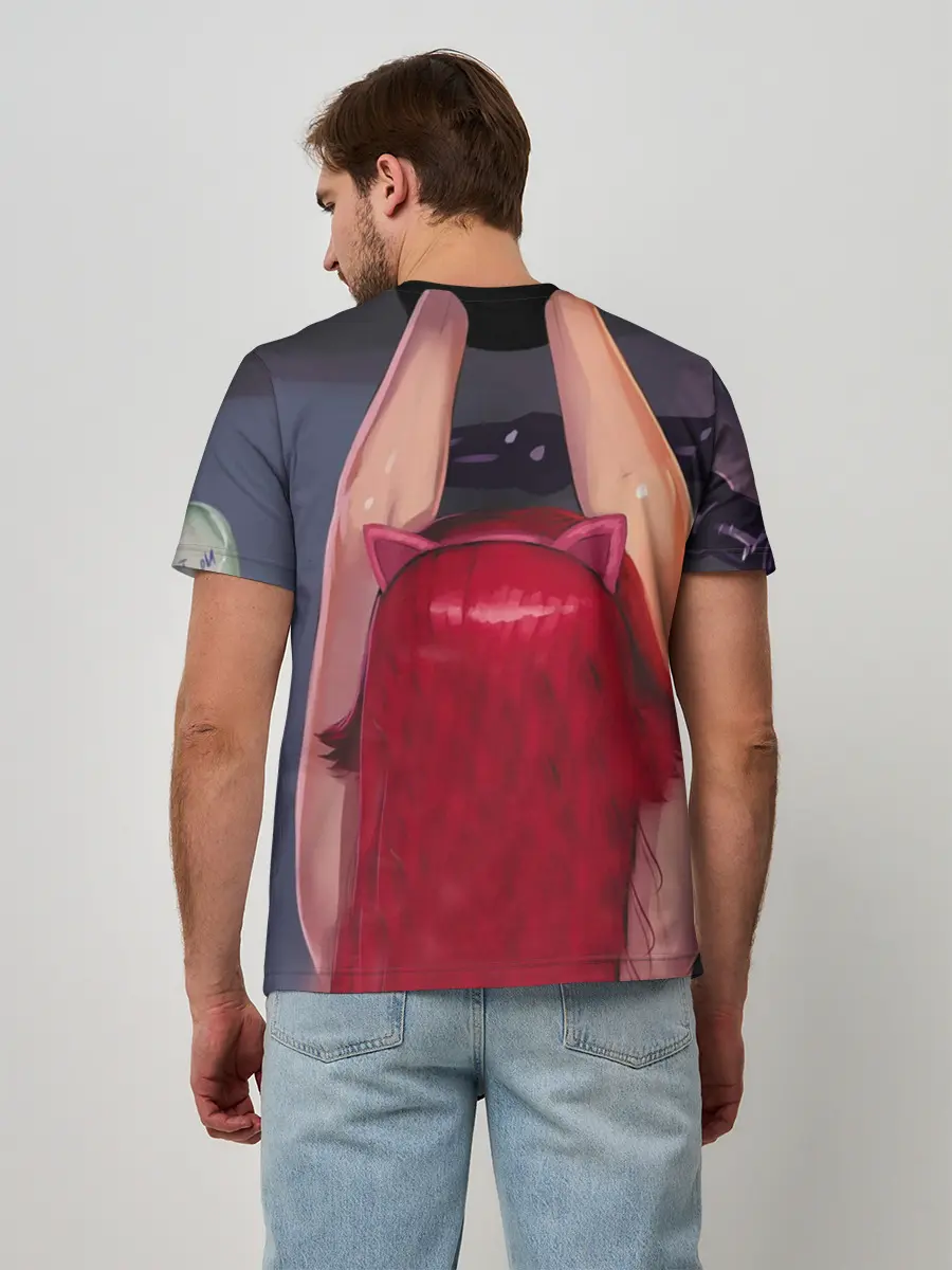 Мужская базовая футболка / Лика Заповедник Зелирия