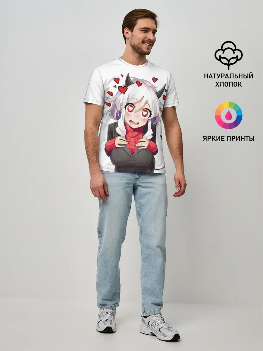 Мужская базовая футболка / ХЕЛЛТЕЙКЕР